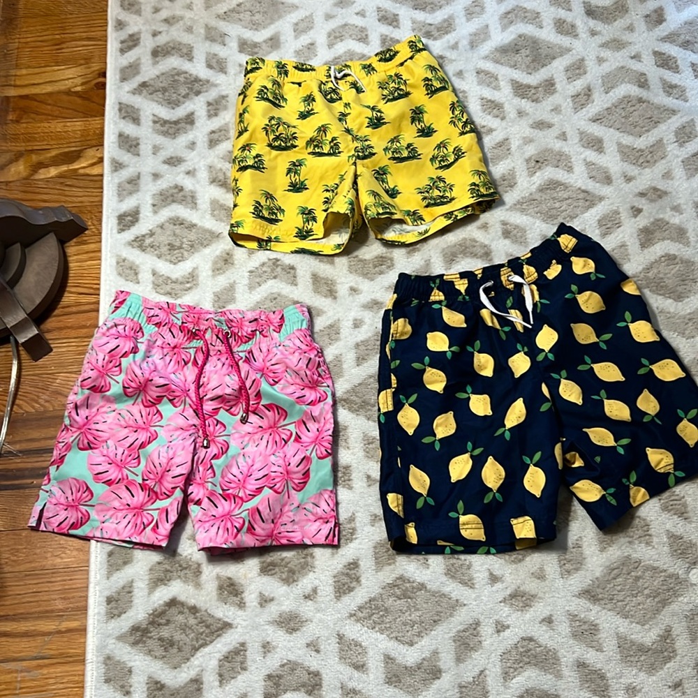 Bundle of 3 Boys Size 10 bathing suits